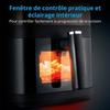 Friteuse à air chaud sans huile - MD 11780 - Température jusqu'à 230 °C - 10 programmes - 5 L - 1500 Watt