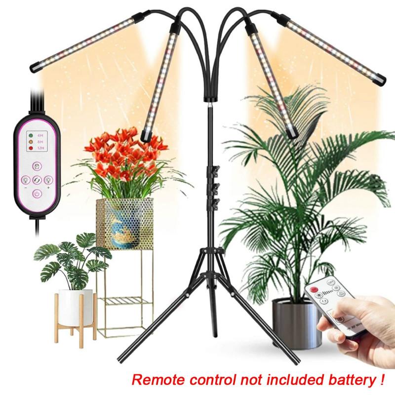 4 Head Plant Grow Light Floor Led With Stand Timer Full Spectrum At Affordable S Free Real Reviews Photos Joom Plant Grow Light Floor Led, Grow Light Floor Lamp For Plants