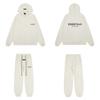 Herren Kapuzenpullover Mit Beflocktem Buchstabenaufdruck Locker Geschnitten Baumwolle Pullover Lässig Streetwear