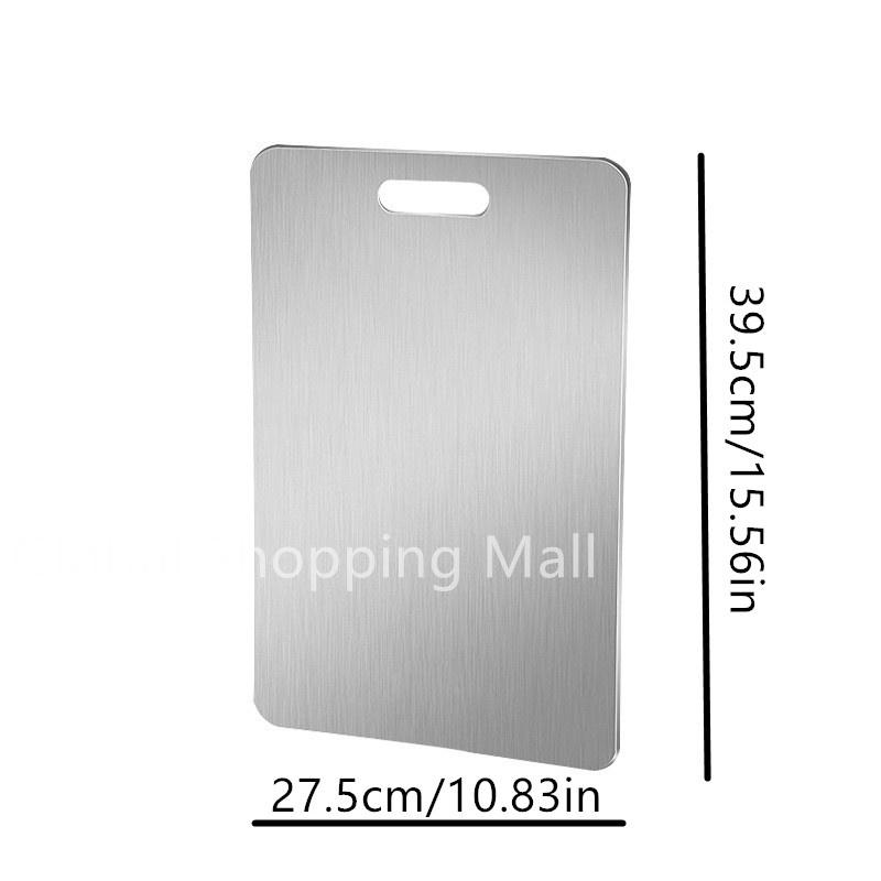 Kitchen Cutting Board Stainless Steel Butcher Block Dishwasher Safe Carving Board Extra Large Heavy Duty Easy Clean Chopping