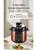 Smart Multifunctional Electric Pressure Cooker with Double Pot, Large Capacity for Stewing Meat, Porridge, and High-Pressure Rice Cooking.