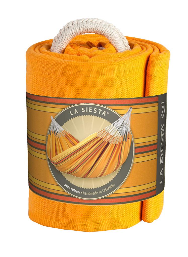La Siesta CURRAMBERA Double Hammock (1-2 Person), Orange, CUH16-5