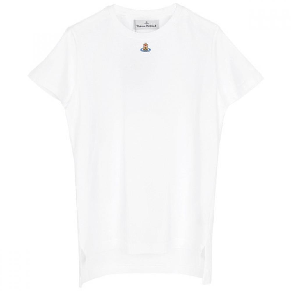 

Vivienne WesTwood Vivienne WesTwood 24ss Белая футболка Orb Peru 3g010017 M