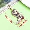 Retro Alloy Denim Boots Keychains & Charms: Unique Women's Accessories