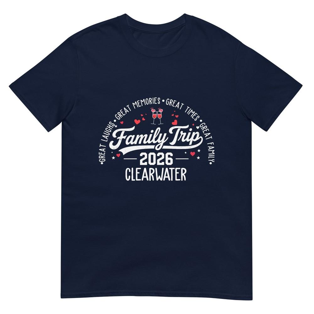 Clearwater 2026 Vacation Family Trip Matching Family Tshirt S