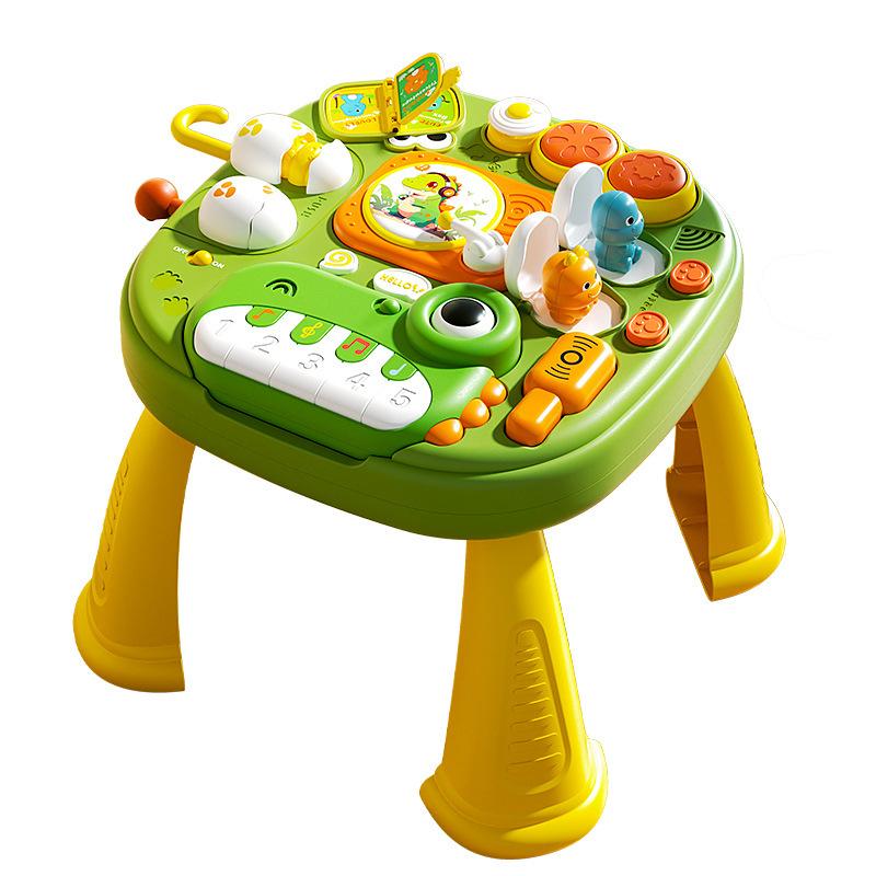 Infant Learning Table Table Montessory Toys Early Education Sound/Light Games Motor Training Sensory Educational Toys Portable