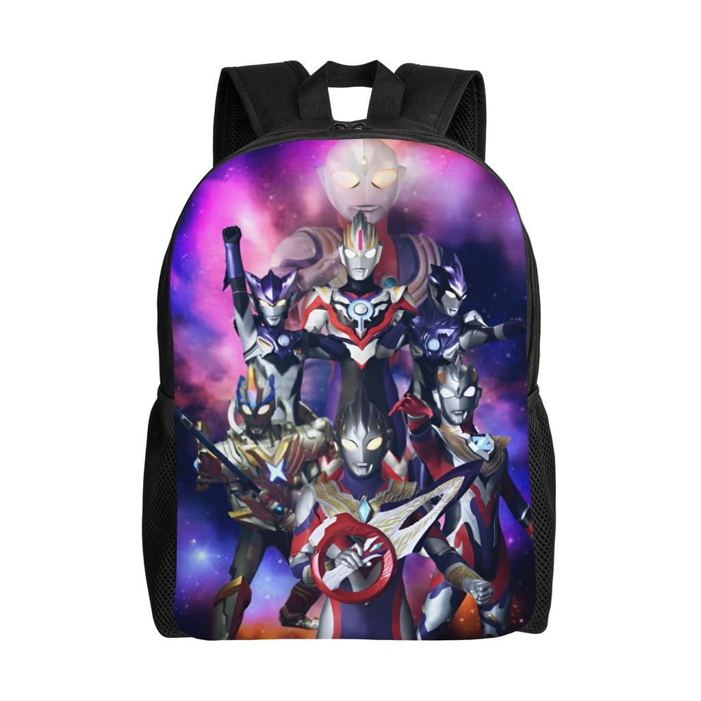 Ultramans Laptop Backpack Men Women Fashion Bookbag for School College Student Anime Bag