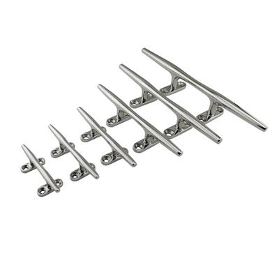 New Stainless Steel 316 Dock Cleats Open Base Fasteners Marine Cleat Rope Cleat Size for Boat/Deck Accessories