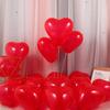 15pcs 10inch white heart-shaped latex balloons for wedding wedding birthday party decoration inflatable helium balloons