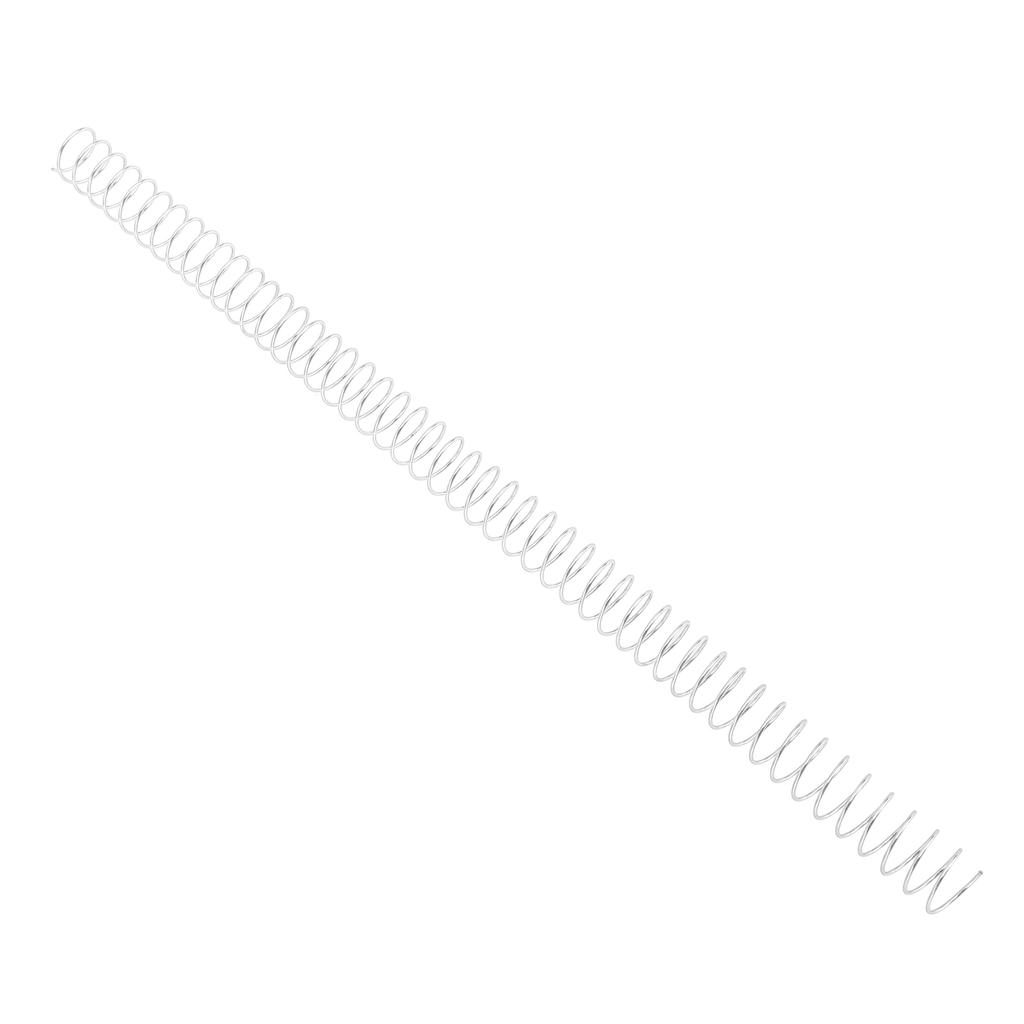 100Pcs Spiral Binding Coils Iron Dia 14.3mm 9Celsius16in 48 Teeth 4:1 Ratio 115 Sheet Capacity for Paper