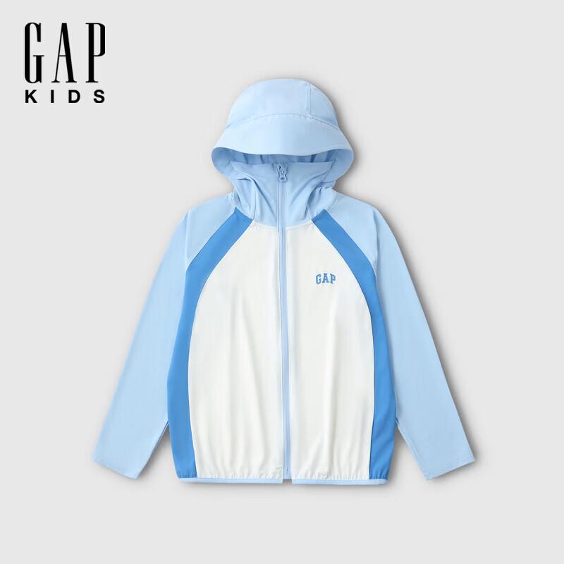 GAP Boy's Logo Print Cool-Touch Sun Protection Hoodie