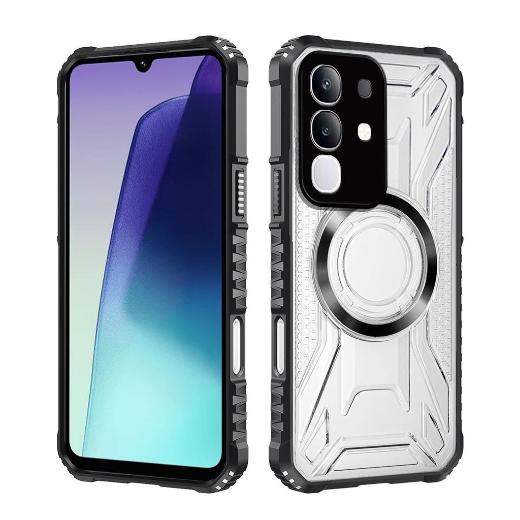 Battle Shadow Series Armor Phone Case for Vivo Y29 4G Shockproof Anti‑Drop Protective Cover