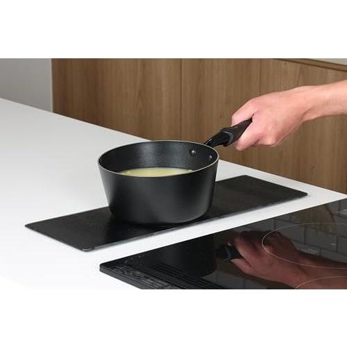 Pearl Metal BLKP Kitchen Plate, Glass Plate, Heat-Resistant up to 200C, Can be Used as a Trivet, Cutting Board, Multi-Plate, or Placemat, Slate, 45cm