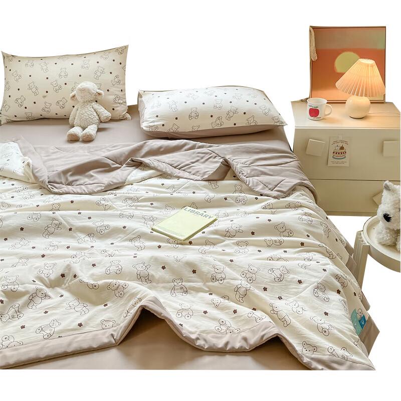 

Southern Life Billy Bear Cloud Cotton Summer Quilt