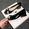 Women Shoes Fashion Pumps Patent Leather Crystal High Heels Shoes Girl Party Red Dress Shoes