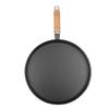 Cast Iron Pan Thickened Pancake Pan Wood Handle Pan