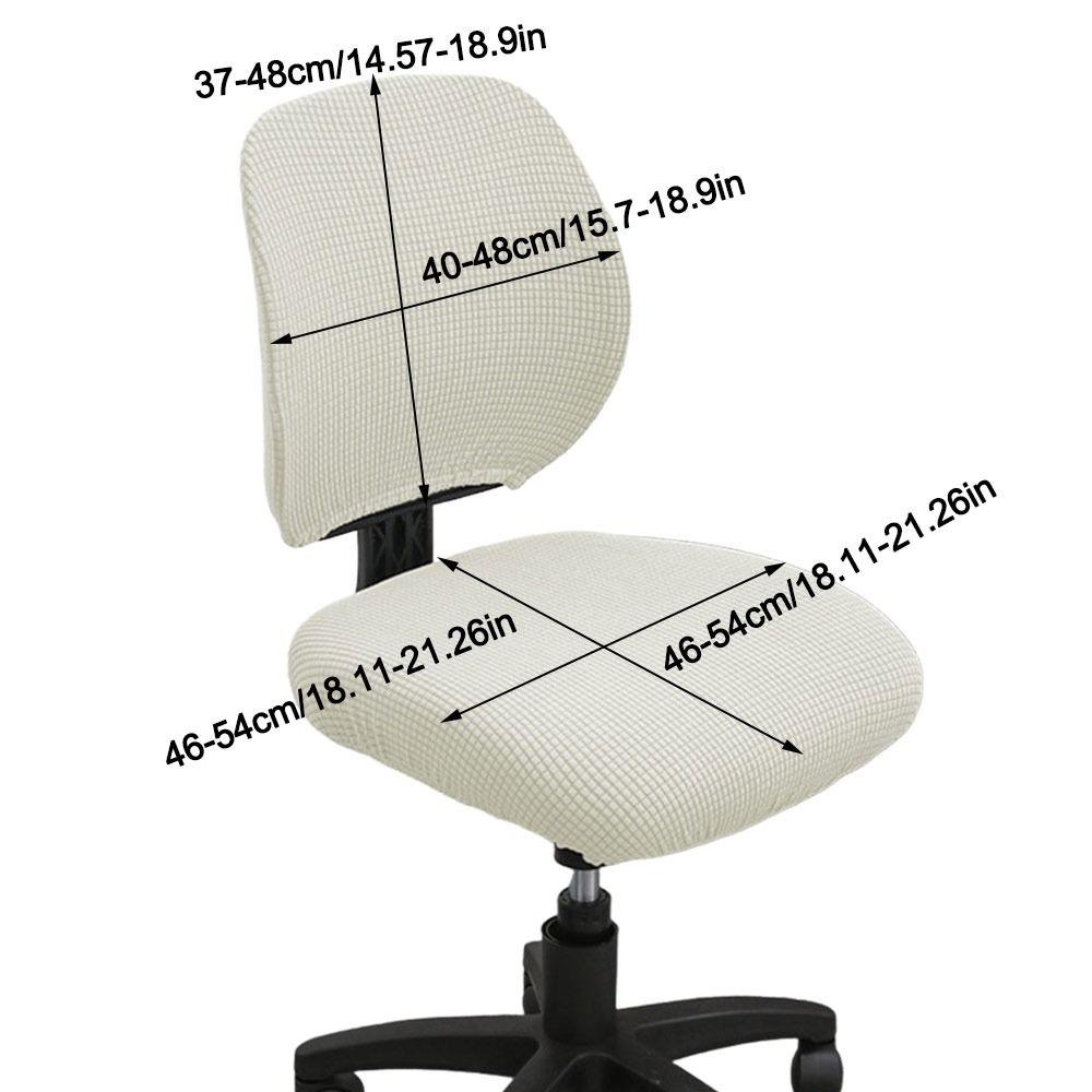 Elastic Split Office Chair Cover Anti-dirty Lift Rotating Chair Cover  for Home&Office