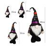 Halloween plush dwarf doll ornament bedroom ghost festival faceless doll decorative standing cloth