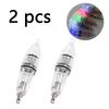 2 piezas Usando pilas AA Luz LED de bajo consumo para señuelo de pesca, luz para jaula de camarones de pesca en barco, luz para pesca nocturna