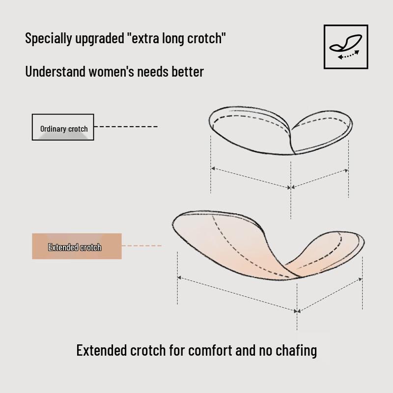 Youkeshu Women's Seamless Antibacterial Mulberry Silk Crotch Briefs
