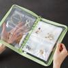 Transparent Ornament Sealed Bag Large-Capacity Jewelry Organizer Jewelry Storage Booklet  Card