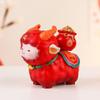 Chinese Style Sheep Desktop Ornament Kawaii Fortune Sheep Figure  Desktop Decor