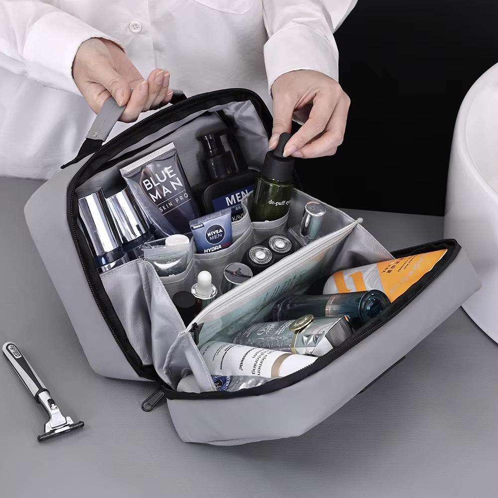 Hängende Kulturtasche Großes Fassungsvermögen Wasserdicht Tragbar Reise-Necessaire Kosmetiktasche für Männer Frauen Beauty-Waschtasche