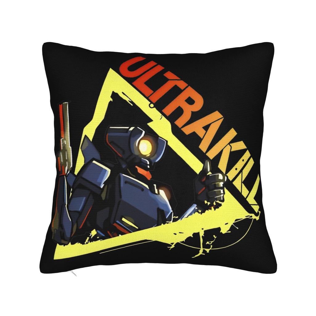Ultrakill Shooting Game Hell is Kill Pillowcase Polyester Cushion Cover Decorative V1 Rock Pillow Case Cover Bed Drop Shipping