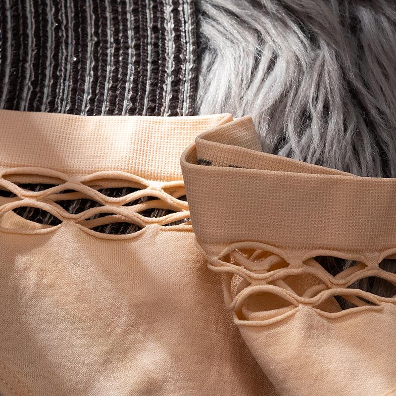 Sexy dámská tanga kalhotky v pase duté struny G Exotické spodní prádlo prodyšné nylonové spodní prádlo dámská tanga spodky