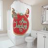 Tu Festive Christmas Shower Curtainholiday Bathroom Decorsanta Claus Designwaterproof Fabricholiday Homexmas Giftfestive Styleun
