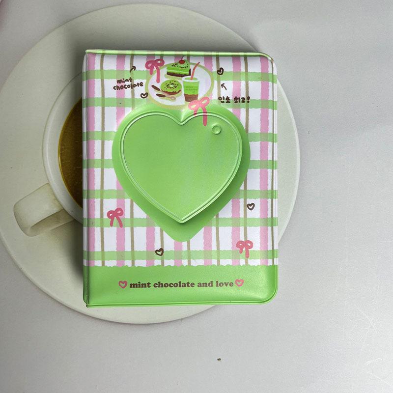 1 Adet Mini 3 İnç Aşk Albümü Fotoğraf Fotoğraf Kartı Tutucu Kpop Fotoğraf Albümü İdol Ciltleyici Fotoğraf Kartı Tutucu Kart Koleksiyon Kitabı