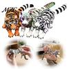 Figura de Tigre con Articulaciones Móviles Impresa en 3D, Articulaciones Realistas, Juguete Animal Articulado Móvil, Figura de Bosque Articulada para Hogar Oficina Estantería
