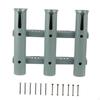 3 Tube Fishing Rod Holder Bracket Gift for Husband Lightweight Rack Poles Rest Ship