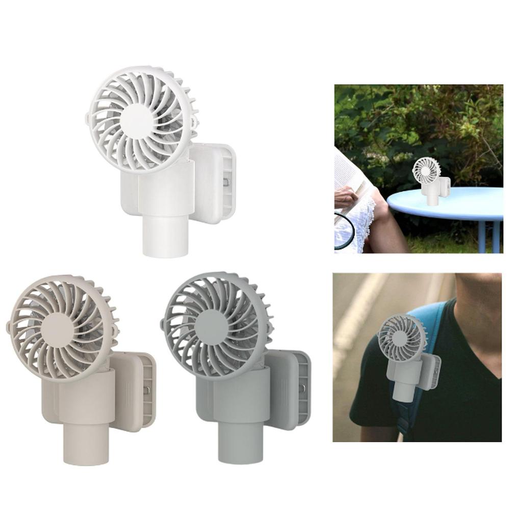 Clip on Fan Portable Personal Fan with Detachable Base for Desk Use And Outdoor Activities