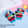 Children Trendy Warm Thermal Gloves Thicken Stylish Mitten Gloves for Cold Weather Winter Cycling Skiing Climbing
