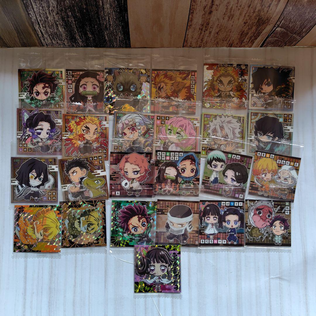 Used Demon Slayer: Kimetsu no Yaiba Deformed Seal Wafer Part 3, 25-piece set, new, unused, unopened