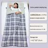 Pure Cotton Sleeping Bag for Adults - Warmth & Stain Protection for Home, Travel, Hotel, Car, and Outdoor Camping.