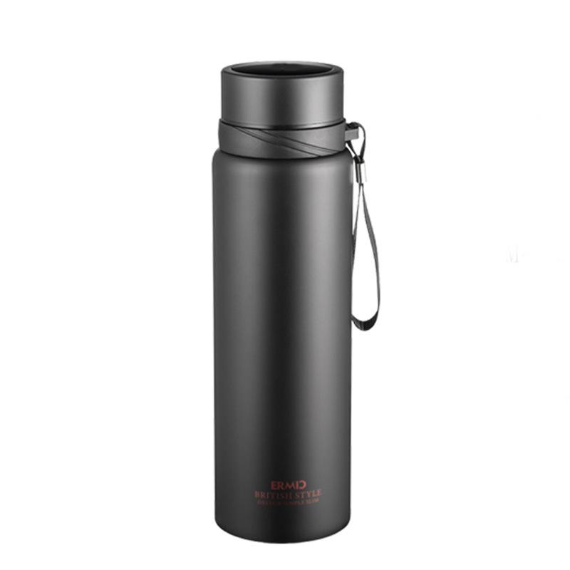 304 stainless steel large-capacity thermos mug men's and women's portable outdoor business mug gift water cup lettering