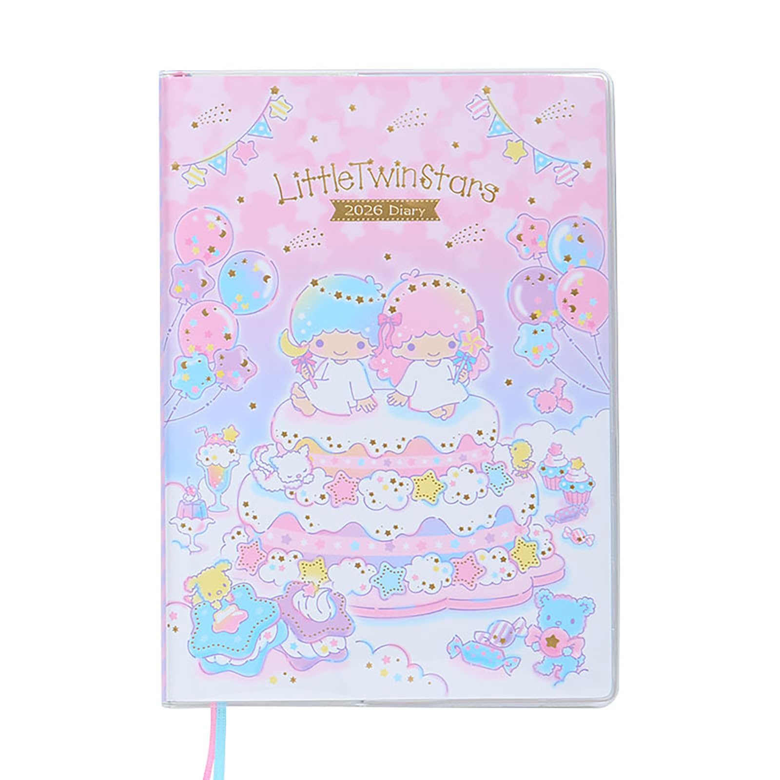 

Sanrio B6 Diary 2026 Little Twin Stars Kiki and Lala Paper October 623601 (Block Type) Planner, Start, Planner, Diary,