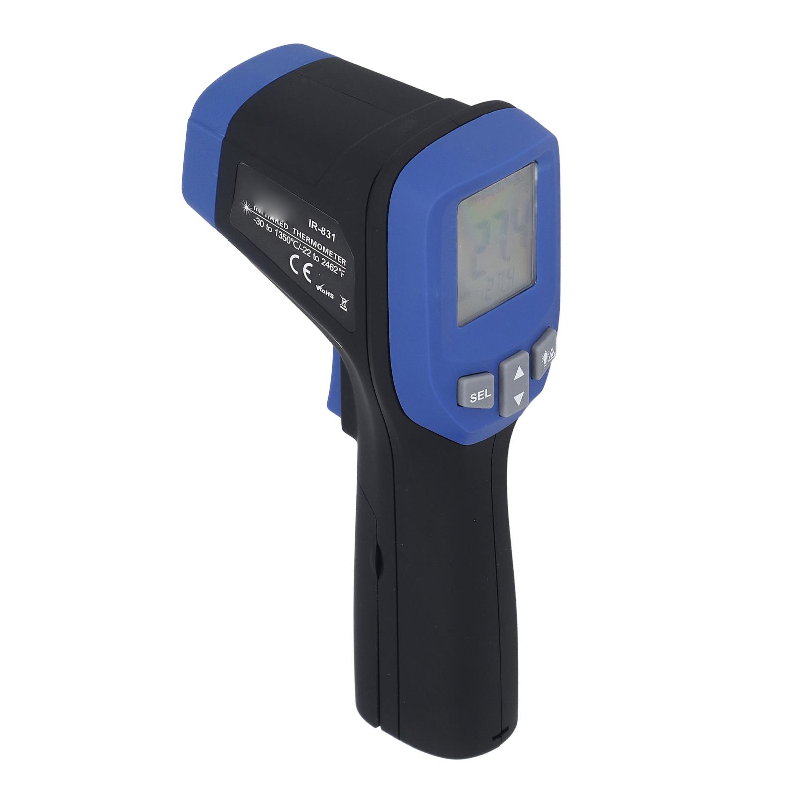 

Infrared Thermometer Gun High Accuracy Industrial Grade Non Contact ‑30 to 1350 degrees C Handheld Heat Temperature Gun