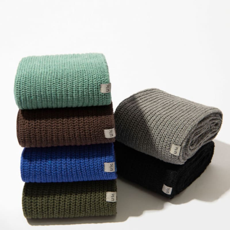 

U&lc Soft Wearknit Muffler [6 colors] Royal Blue