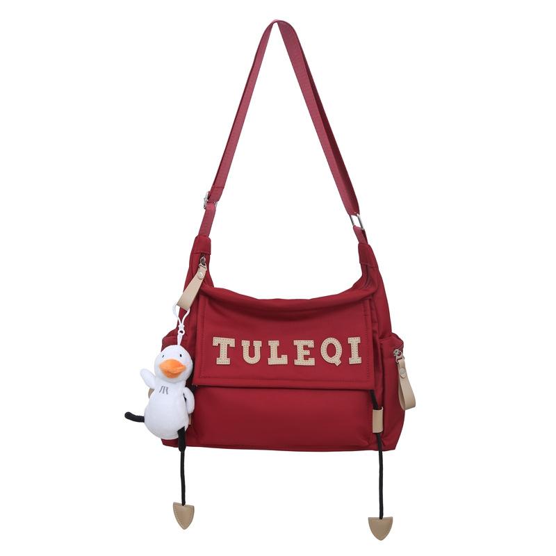 Crossbody Bag Women Large Capacity Backpack Student Class Shoulder Bag Men Messenger Bag