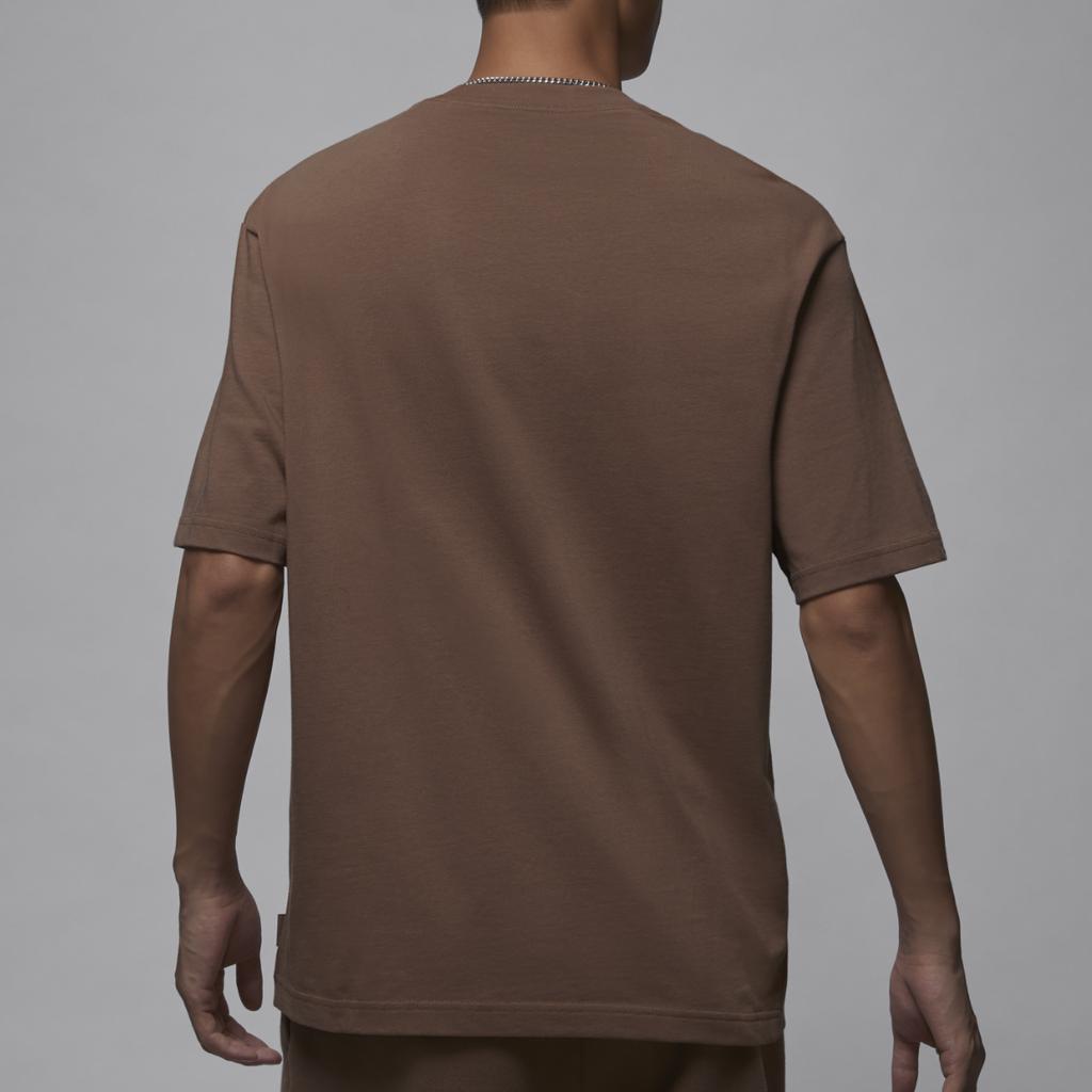 New Jordan Wordmark Series T-Shirt Men's Antique Brown HF3448-223