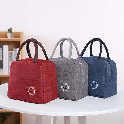 Elde taşınan bento çantası, yalıtımlı çanta, pirinç kutusu çantası, pirinç çantalı yemek çantası, iş ve okul için yemek kutusu saklama çantası