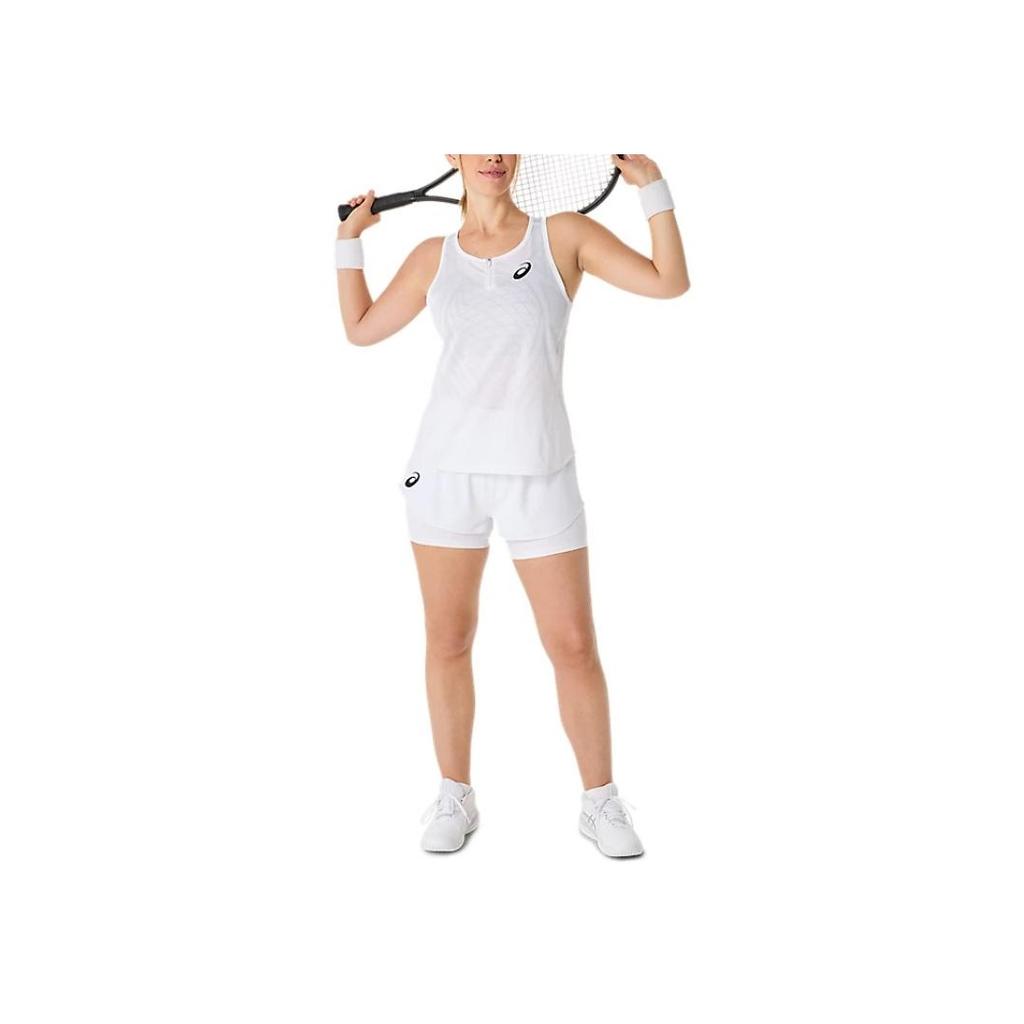 Asics Lightweight Quick-Drying Comfortable Breathable Vest Women Tops Bright-White 2042A350-100