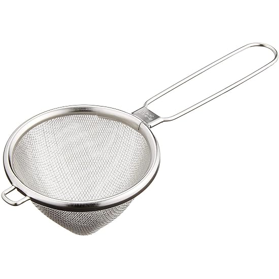 Kanda kan Tea Strainer, Stainless Steel, Large, Made in Japan, Triangular Tea Strainer 362020 B01GQ2YJZC