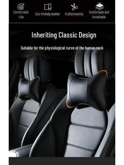 Honda Accord CR-V Civic Car Headrest & Lumbar Support Pillow Set