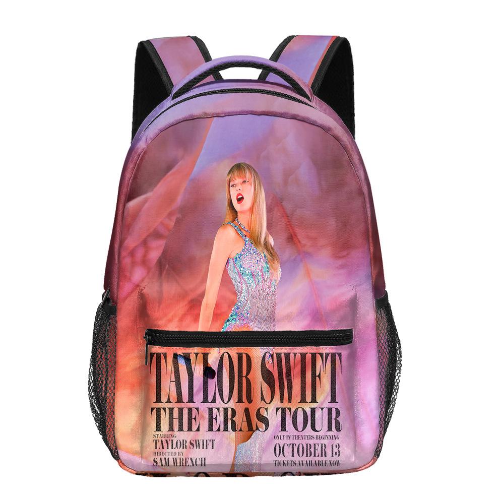 Taylor Swift Grund- und Sekundarschulrucksack, Kinderrucksack, Vollständig bedruckter Rucksack