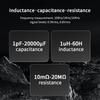 ZOYI ZT-MD1  LER Smart Tweezer LCR SMD ESR Tester Resistance Capacitance Inductance Continuity Diode Test Measurement Tools