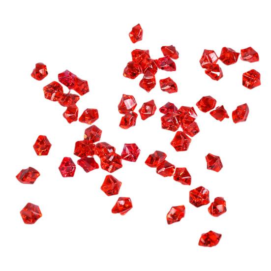 1 σακουλάκι Τεχνητό παγωμένο βράχο Ρεαλιστικής εμφάνισης Τροφίμων χωρίς οσμή Κοκτέιλ Ουίσκι Κρασί Ψεύτικα πλαστικά παγάκια Διακοσμητικά αξεσουάρ μπαρ